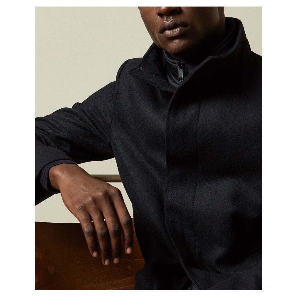 Ted Baker Men’s Margate Wool Blend Coat | 4 (US L) NWOT - Picture 2 of 16